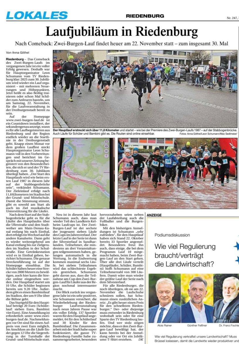 Donaukurier vom 26. Oktober 2025